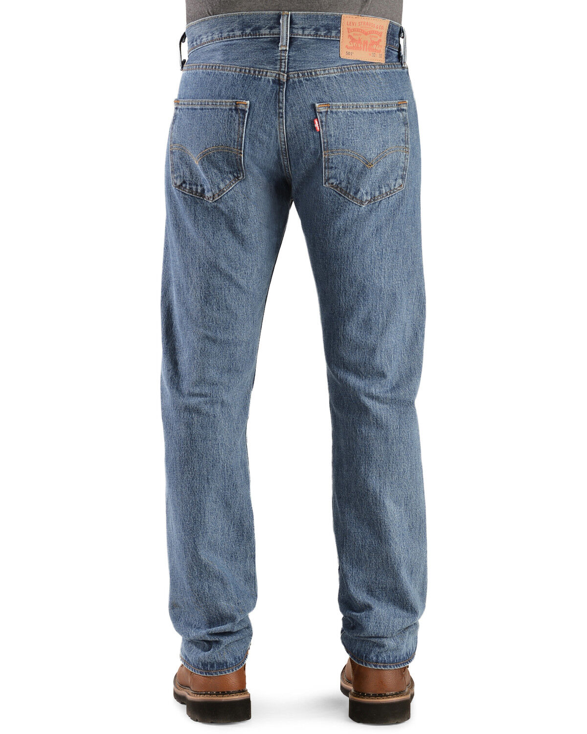 Levi's Men's 501 Original Prewashed Regular Straight Leg Jeans 