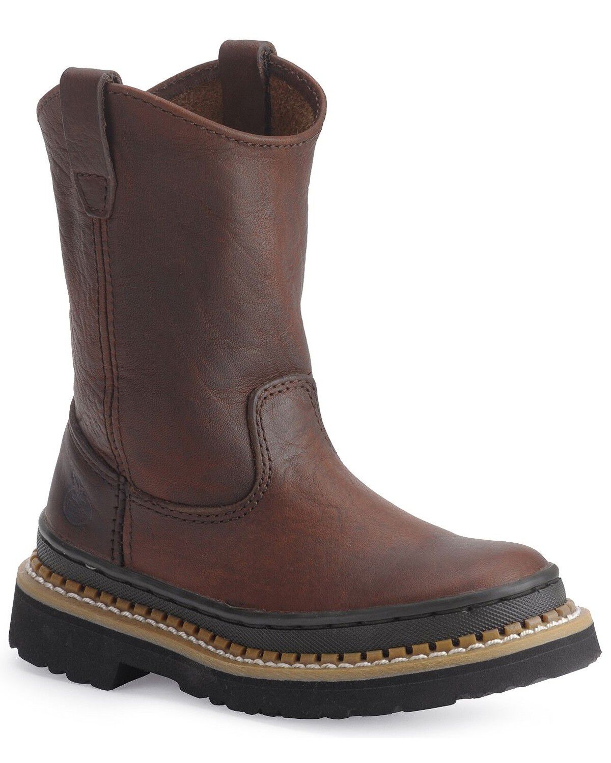 Georgia Boot Boys' Little Georgia Giant Wellington Boots - Round Toe 
