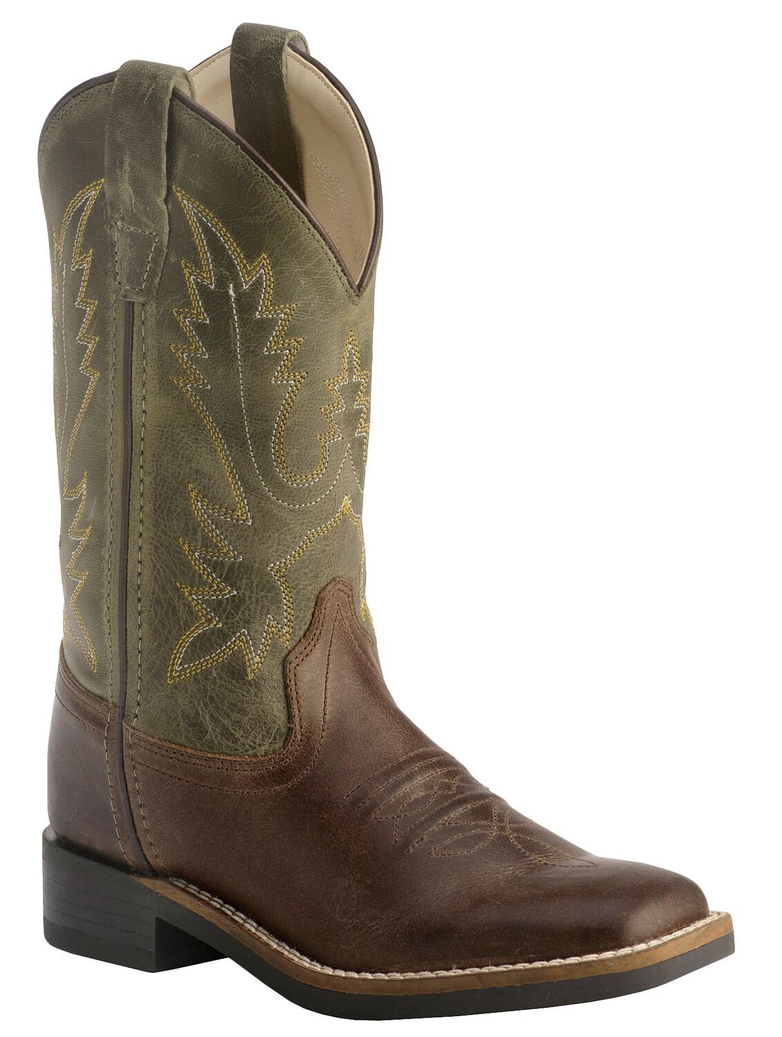 Cody James Boys' Stitched Western Boots - Square Toe 