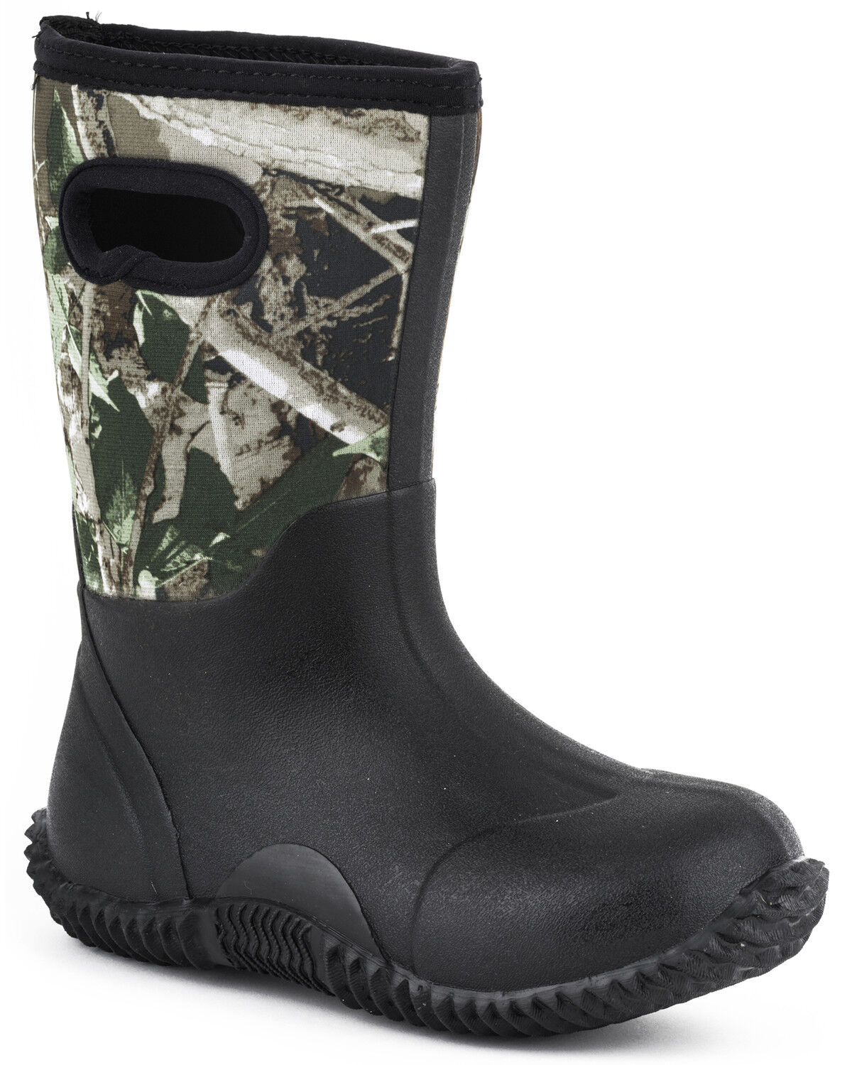 Roper Boys' Camo Neoprene Boots - Round Toe 