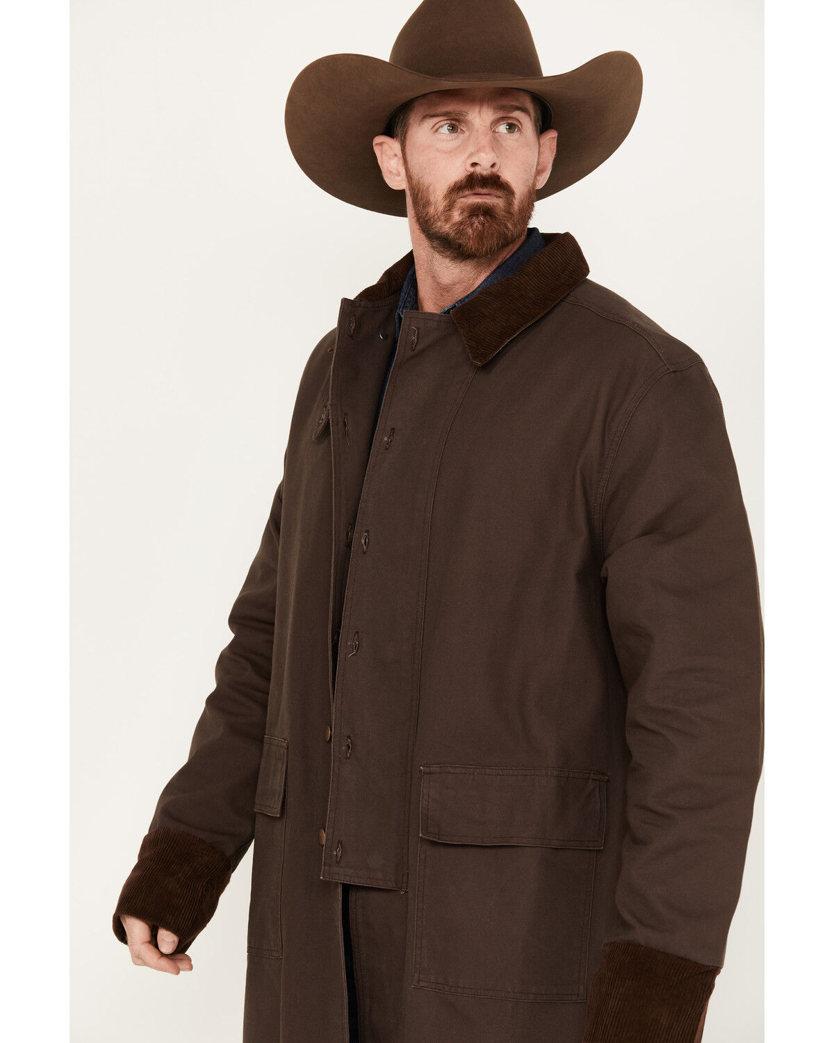 RangeWear by Scully Men's Long Canvas Duster