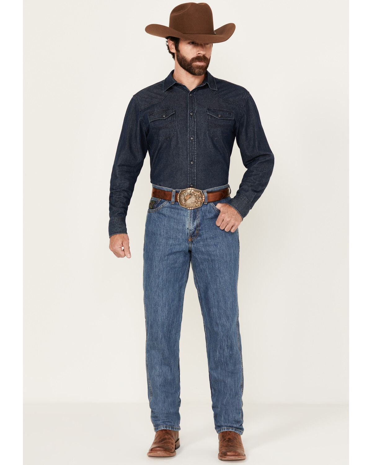Cinch Men's Relaxed Fit Green Label Jeans 
