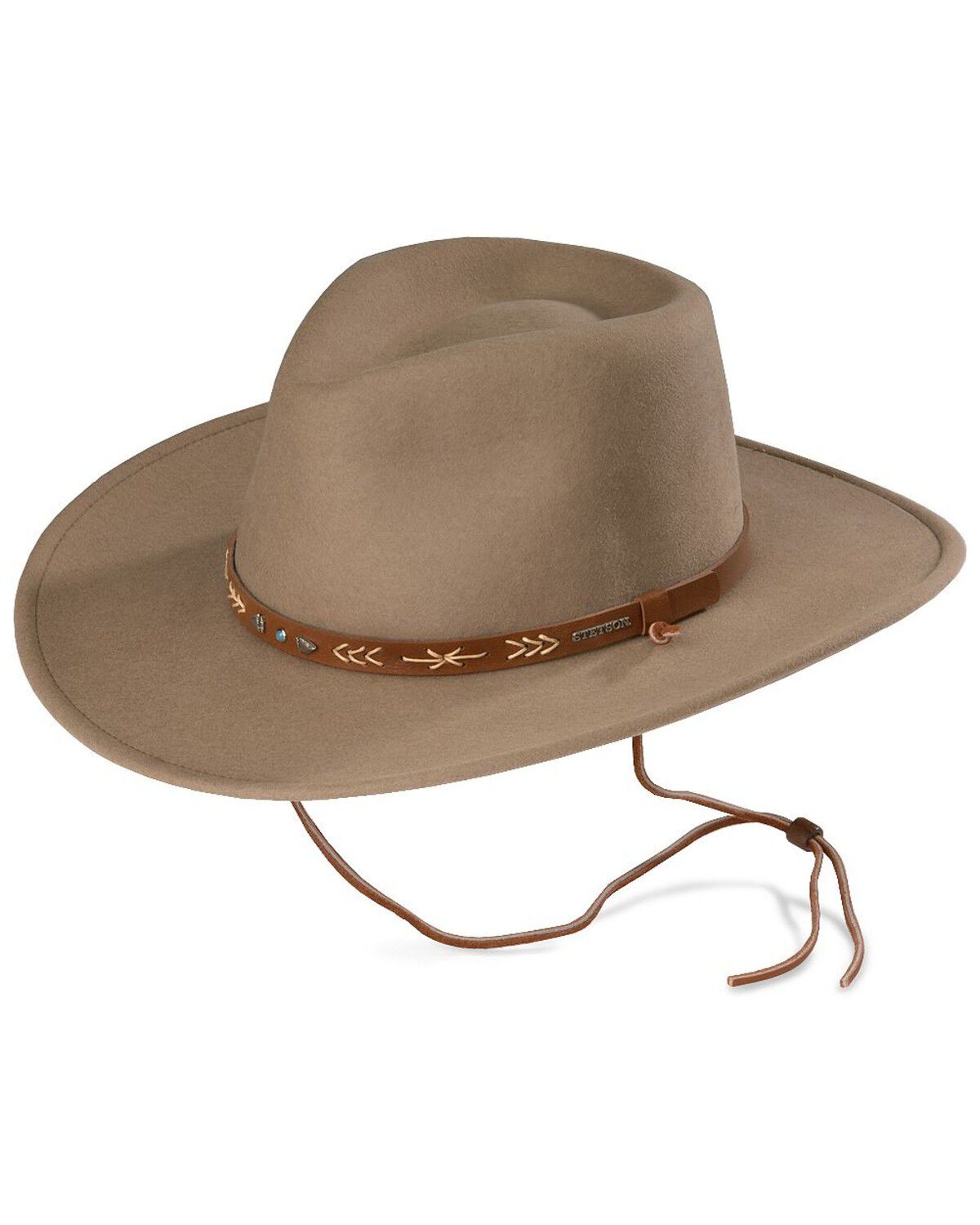 Stetson Men's Santa Fe Crushable Felt Hat 