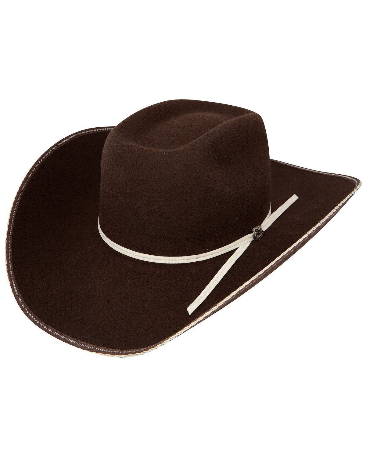 Resistol Tuff Hedeman Snake Eyes 4X Felt Cowboy Hat 