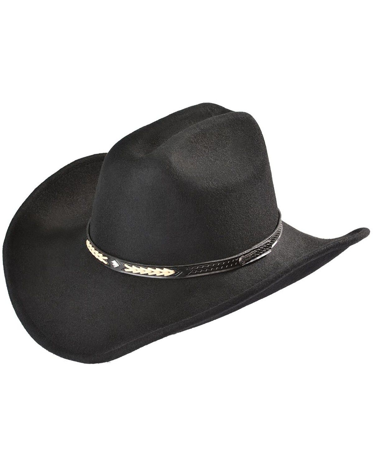 Outback Trading Co. Out Of The Chute UPF 50 Sun Protection Crushable Felt Cowboy Hat 