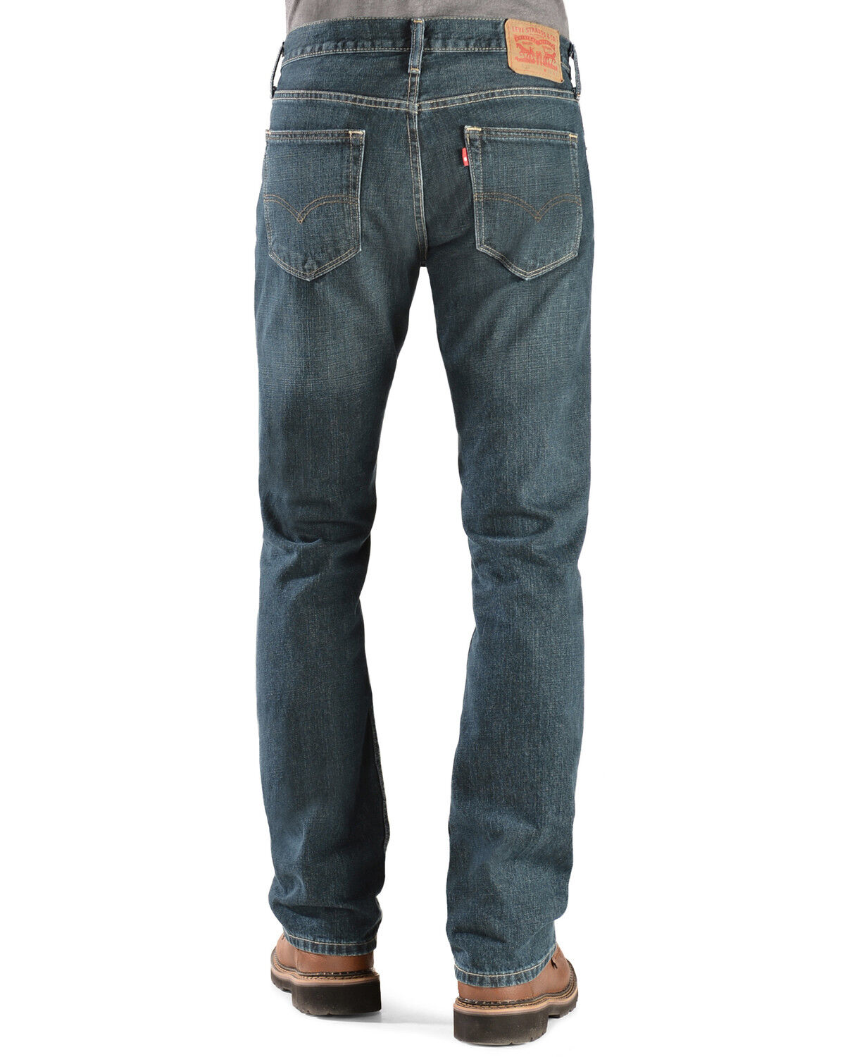 Levi's Men's 527 Prewashed Low Straight Bootcut Jeans 