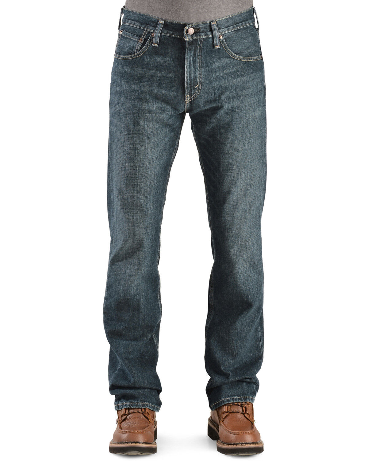 Levi's Men's 527 Prewashed Low Straight Bootcut Jeans