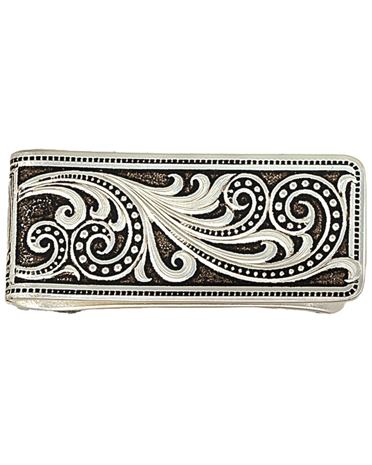 Montana Silversmiths Men's Western Lace Whisper Money Clip 