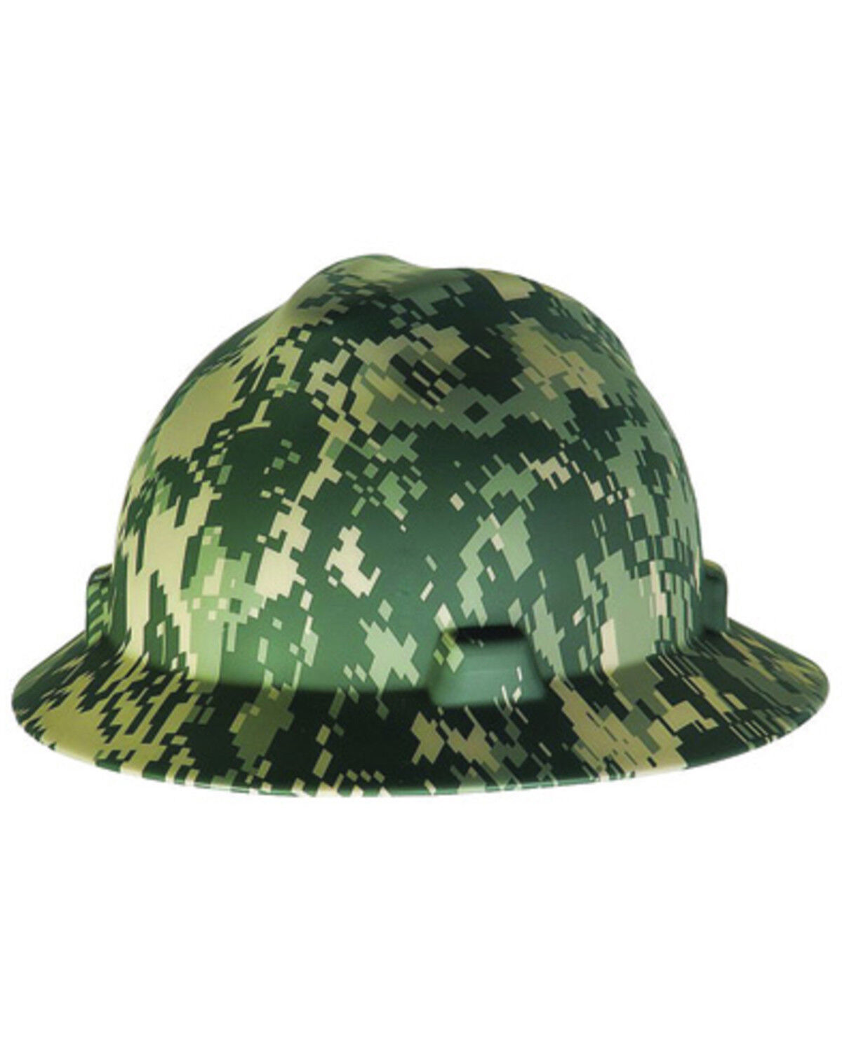 MSA Men's Camo Ratchet Cap Style Full Brim Work Hard Hat 