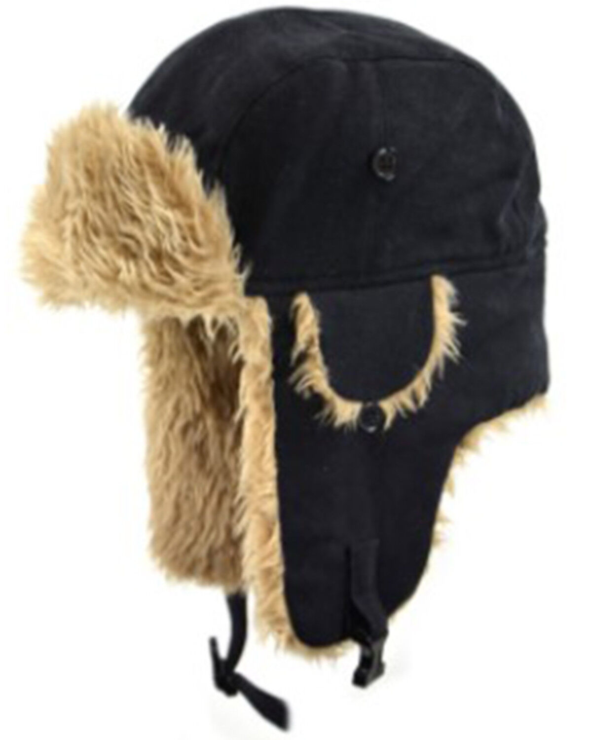 Crown Cap Canvas Work Aviator Cap 