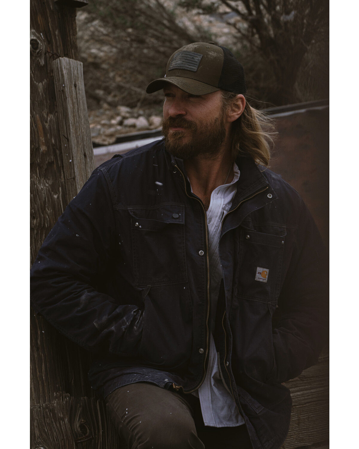 Carhartt Men's FR Full Swing Quick Duck Work Coat 