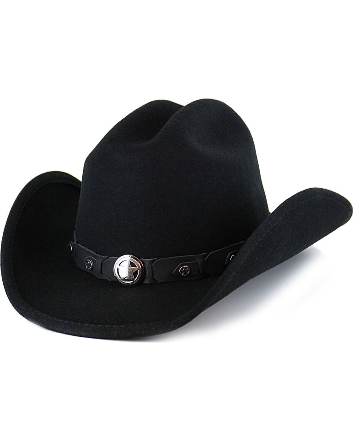 Cody James Boys' Sidekick Felt Cowboy Hat 