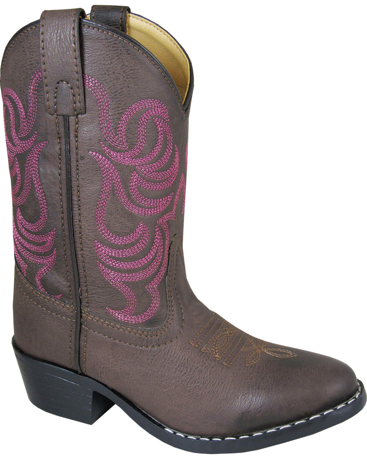 Smoky Mountain Toddler Girls' Monterey Western Boots - Round Toe 