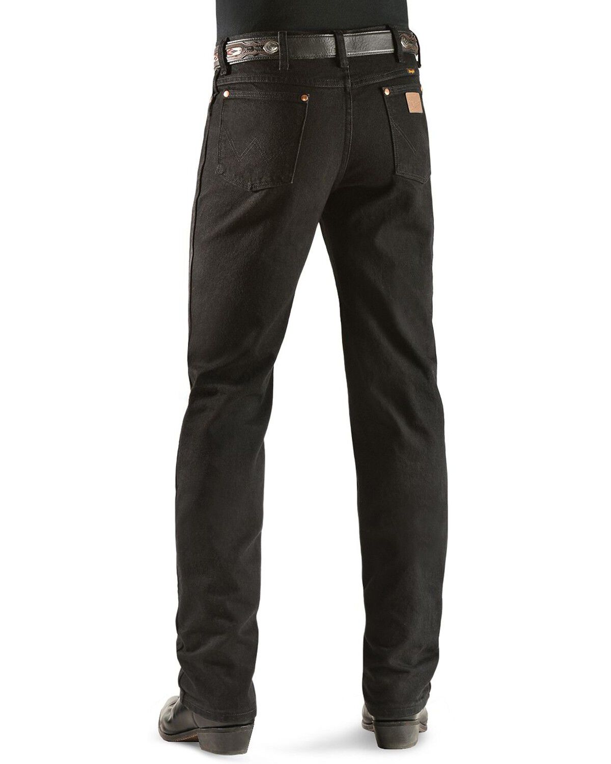 Wrangler Men's 936 High Rise Prewashed Cowboy Cut Slim Straight Jeans 