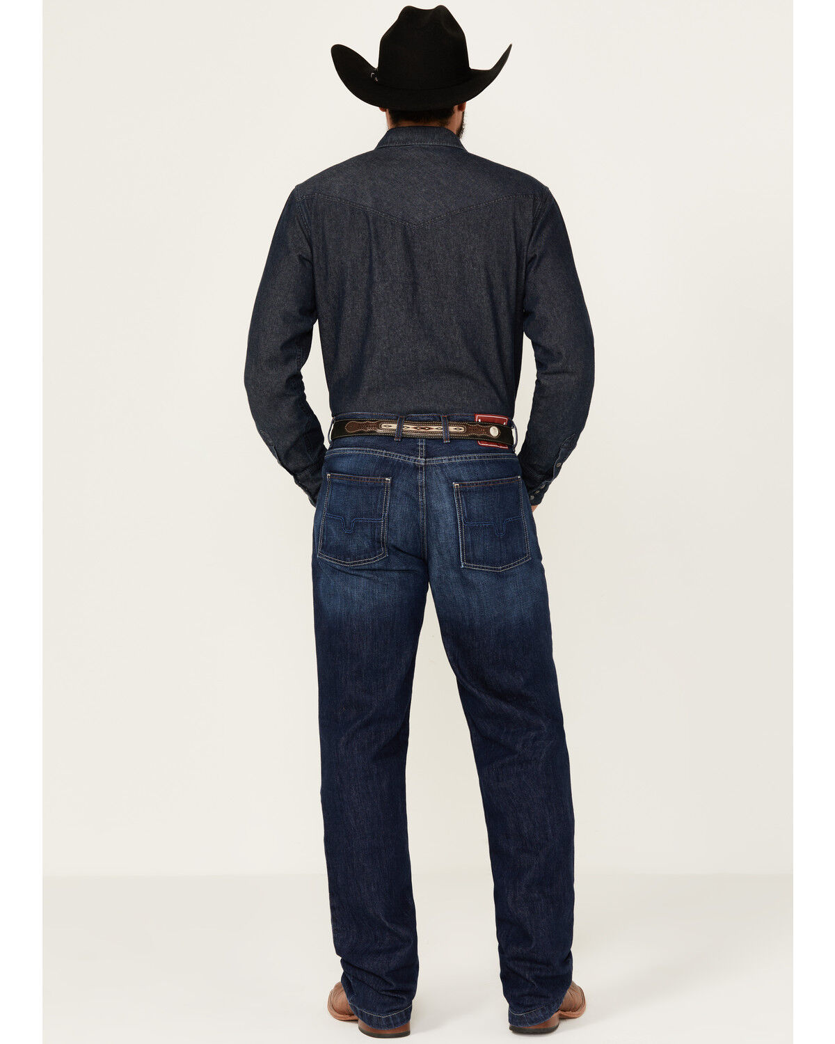 Men Ranch Jeans Kimes Ranch Men's Dillon Relaxed Fit Bootcut Jeans - Country Outfitter