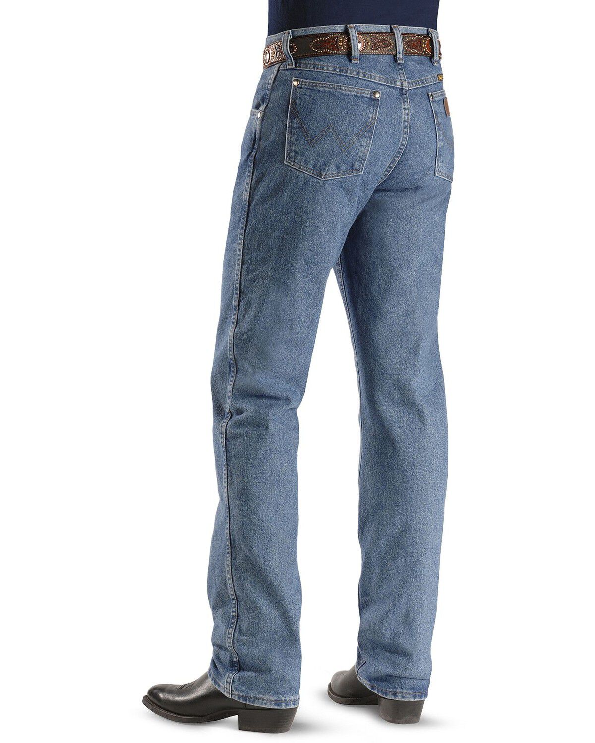 Wrangler Men's 47MWZ Premium Performance Cowboy Cut Regular Fit Prewashed Jeans 