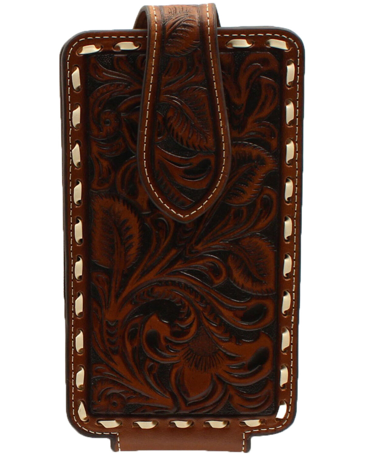 Ariat Men's Cell Phone Case Tooled Wallet 