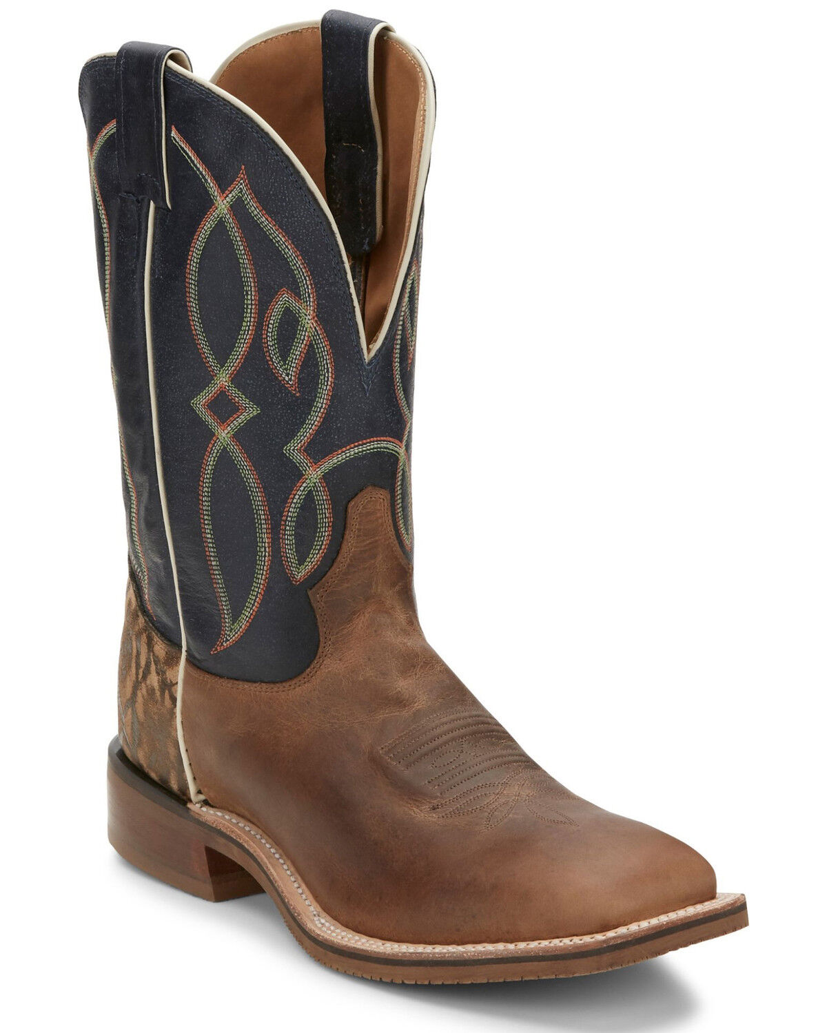 Tony Lama Men's Landgrab Western Boots - Broad Square Toe 