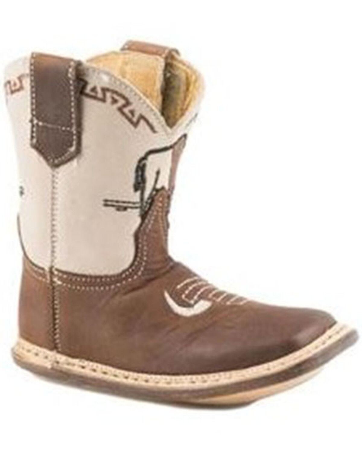 Roper Infant Boys' Cowbabies Buffalo Poppet Boots - Square Toe 