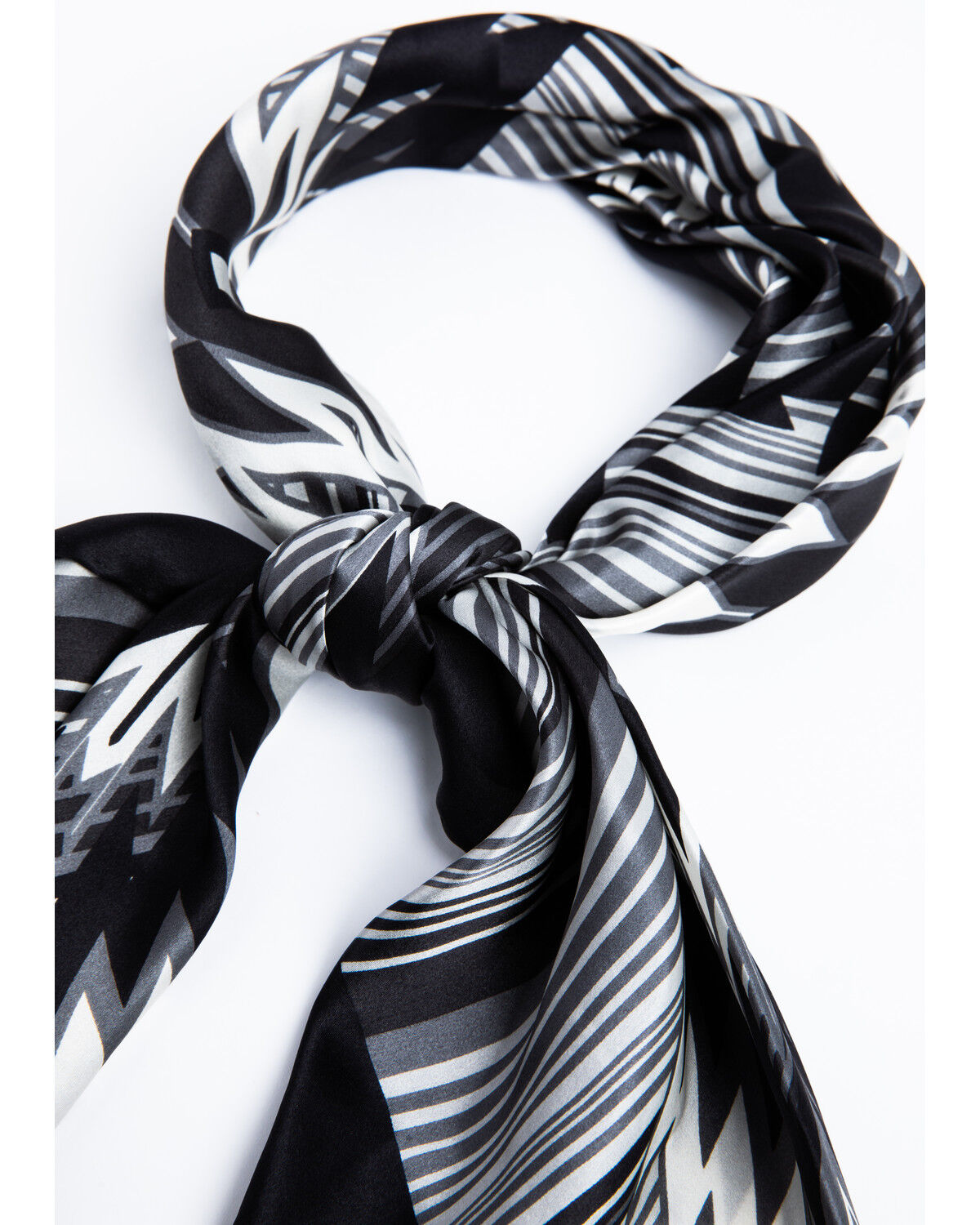 Cody James Men's Silk Black Southwestern Bandana