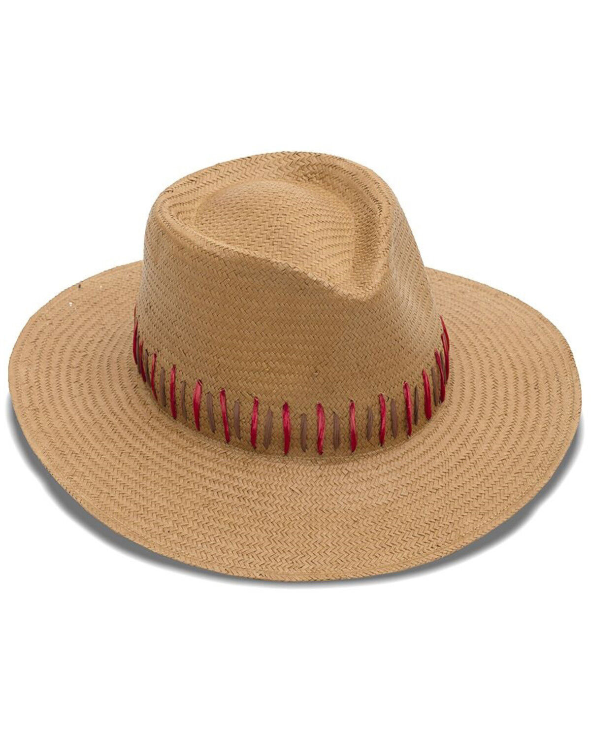 Nikki Beach Women's Raine Straw Fedora 