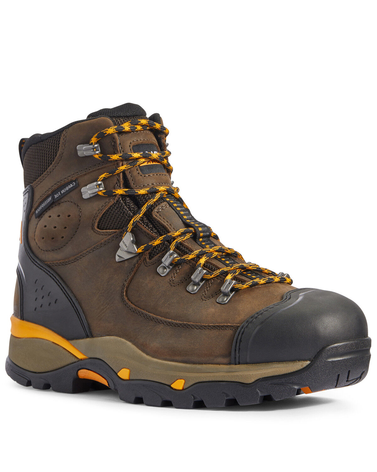 Ariat Men's Brown Endeavor Waterproof Work Boots - Composite Toe 
