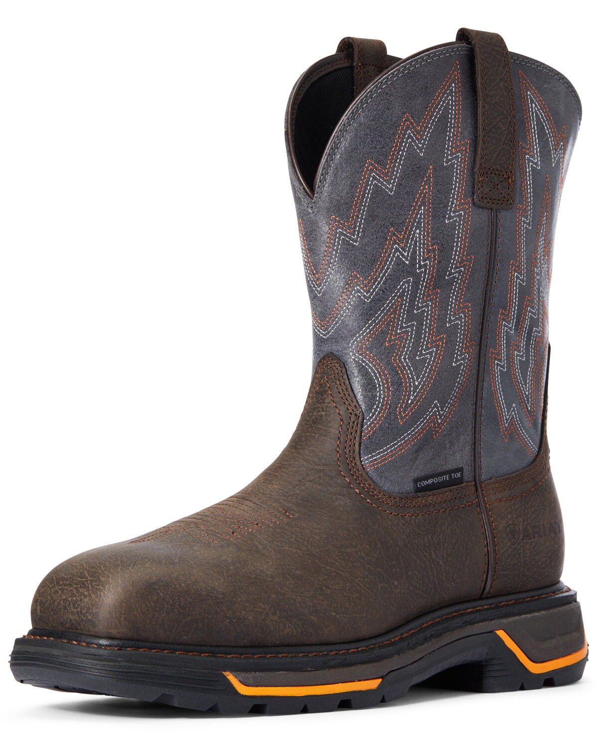 Ariat Men's Iron Big Rig Western Work Boots - Composite Toe 