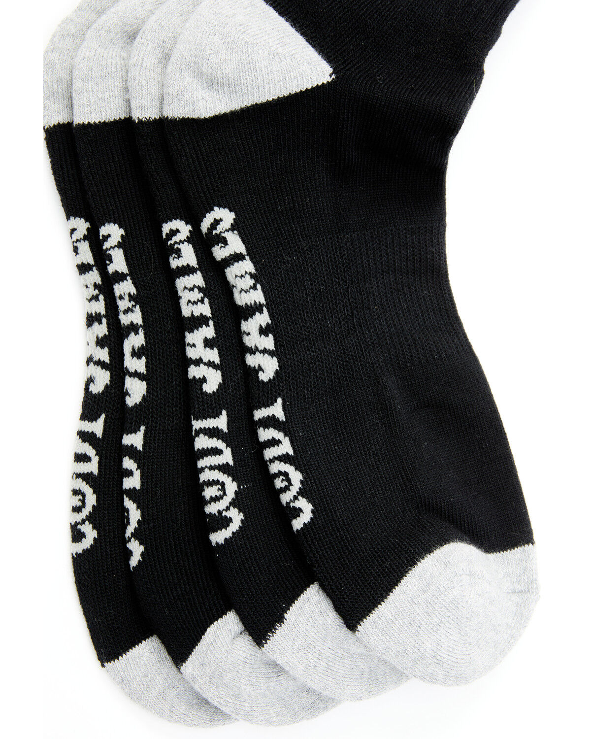 Cody James Men's Crew Socks With Moisture Management - 2 Pack