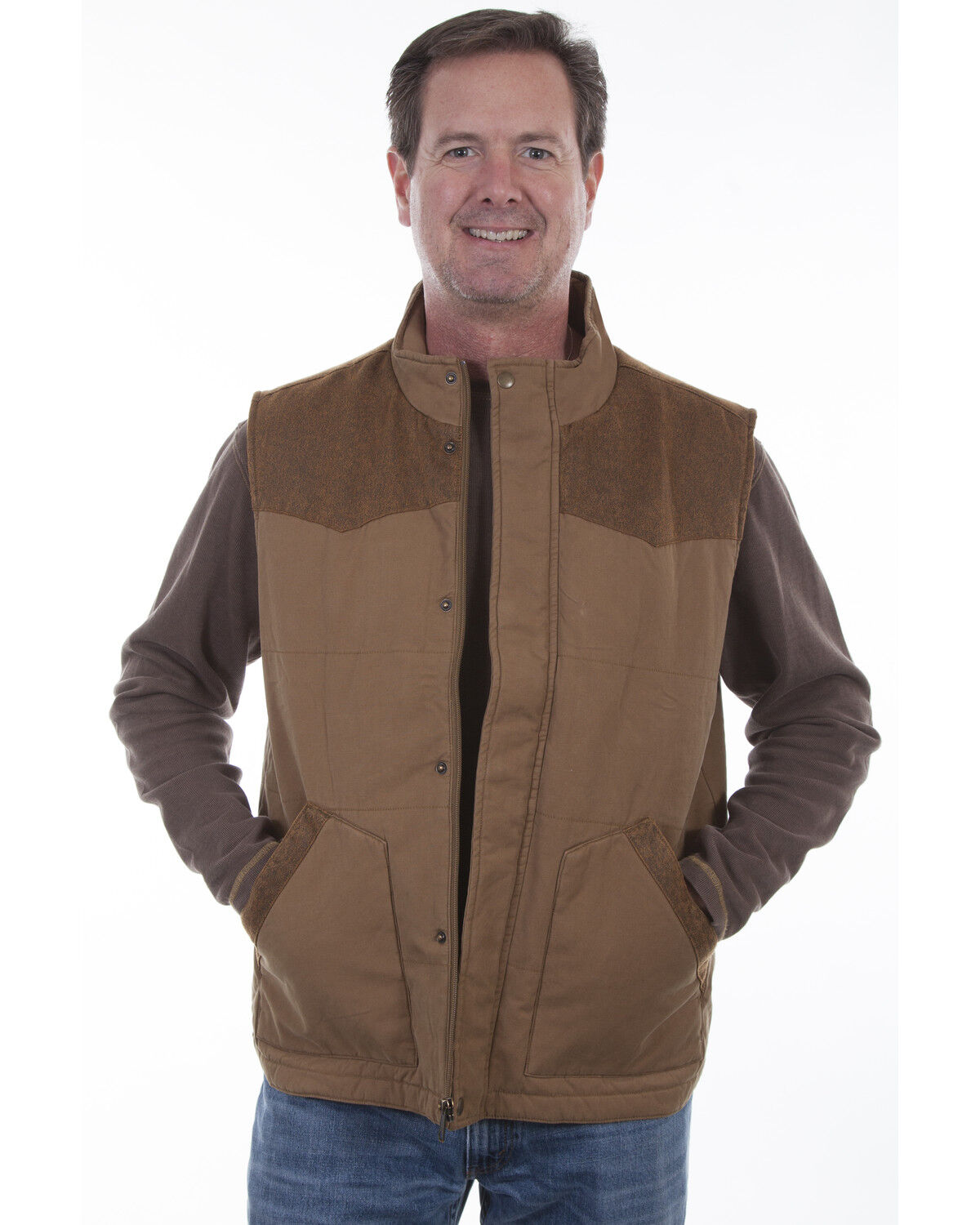 Scully Men's Canvas Vest 