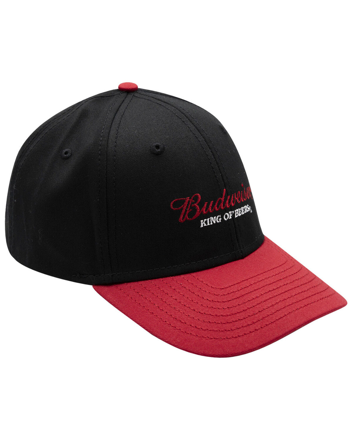 H Bar C Men's Budweiser Logo Embroidered Ball Cap 