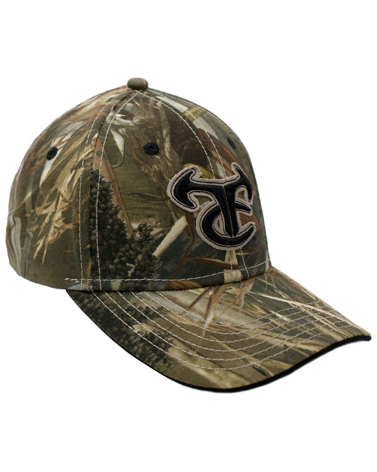 H Bar C Men's Truetimber Camo Print Ball Cap 