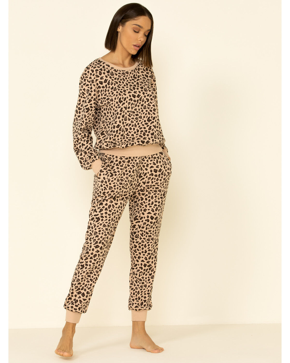 Velvet Heart Women's Leopard Jogger Pants 