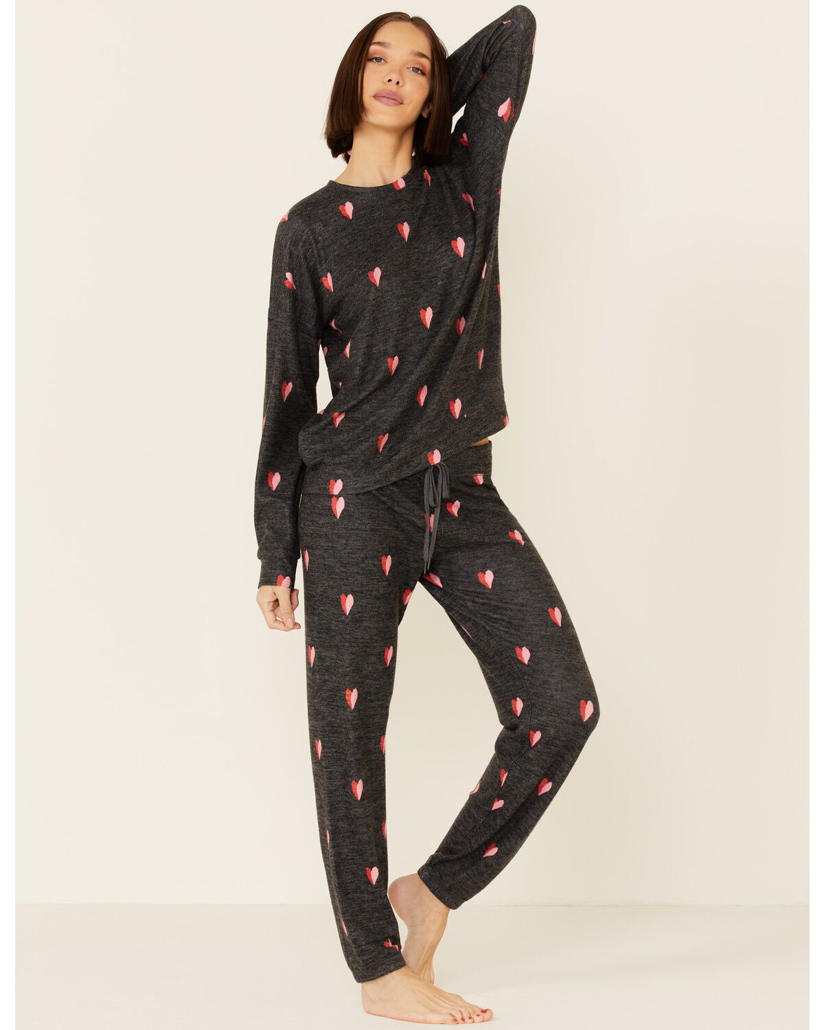 PJ Salvage Women's Lil Hearts Lounge Pants 