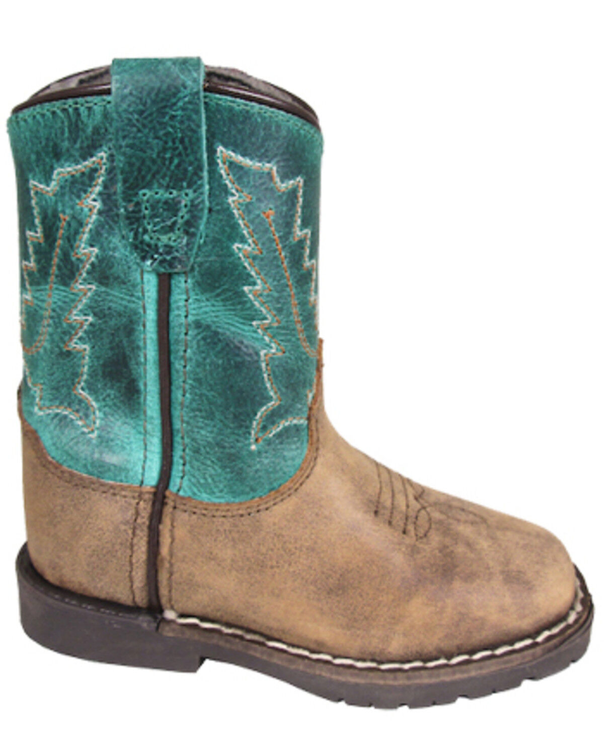 Smoky Mountain Toddler Girls' Autry Western Boots - Broad Square Toe 
