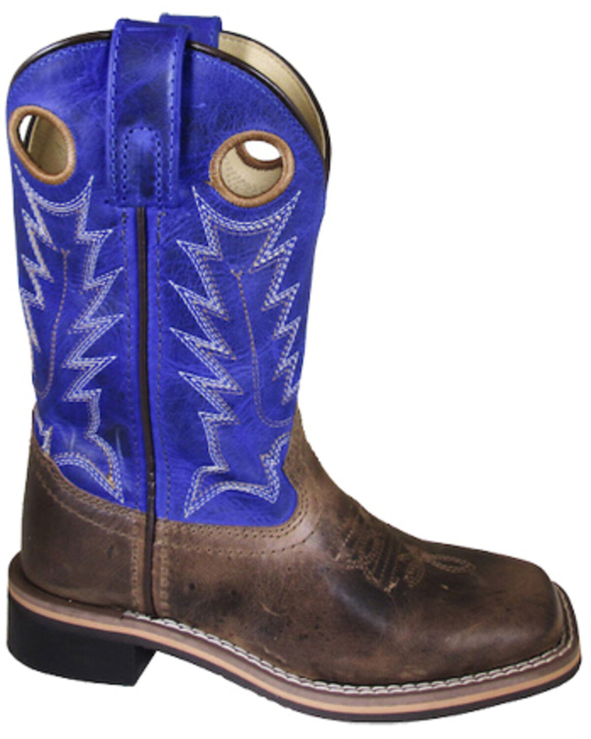 Smoky Mountain Boys' Dusty Western Boots - Broad Square Toe 