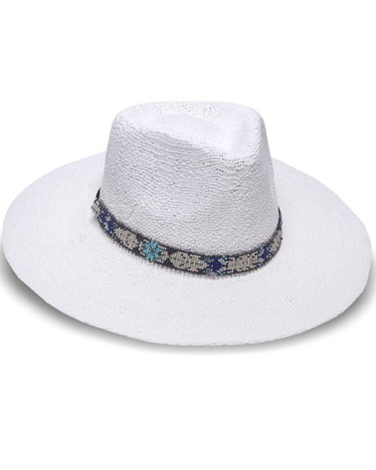 Nikki Beach Women's Aspen Straw Rancher Hat 