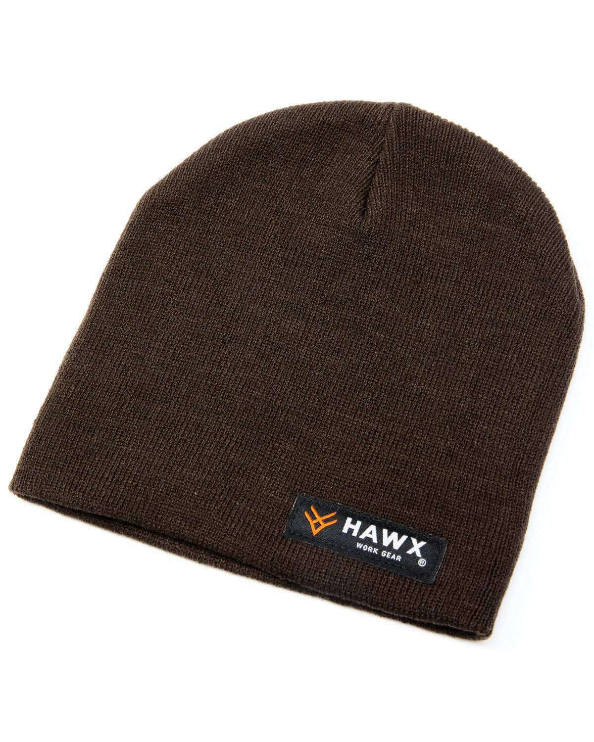 Hawx Men's Brown Acrylic Work Skull Cap 