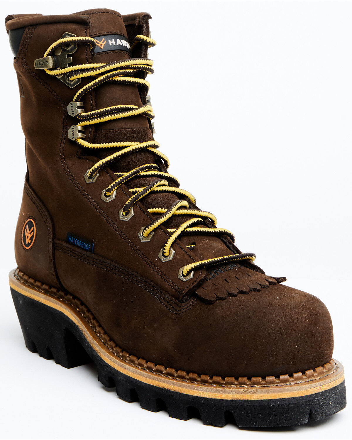 Hawx Men's 8" Lineman Lace-Up Waterproof Work Boot - Composite Toe 