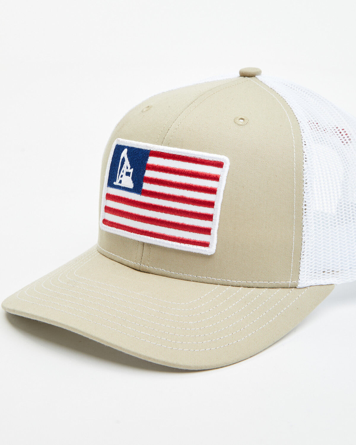 Ariat Men's Oil Rig Flag Patch Ball Cap 