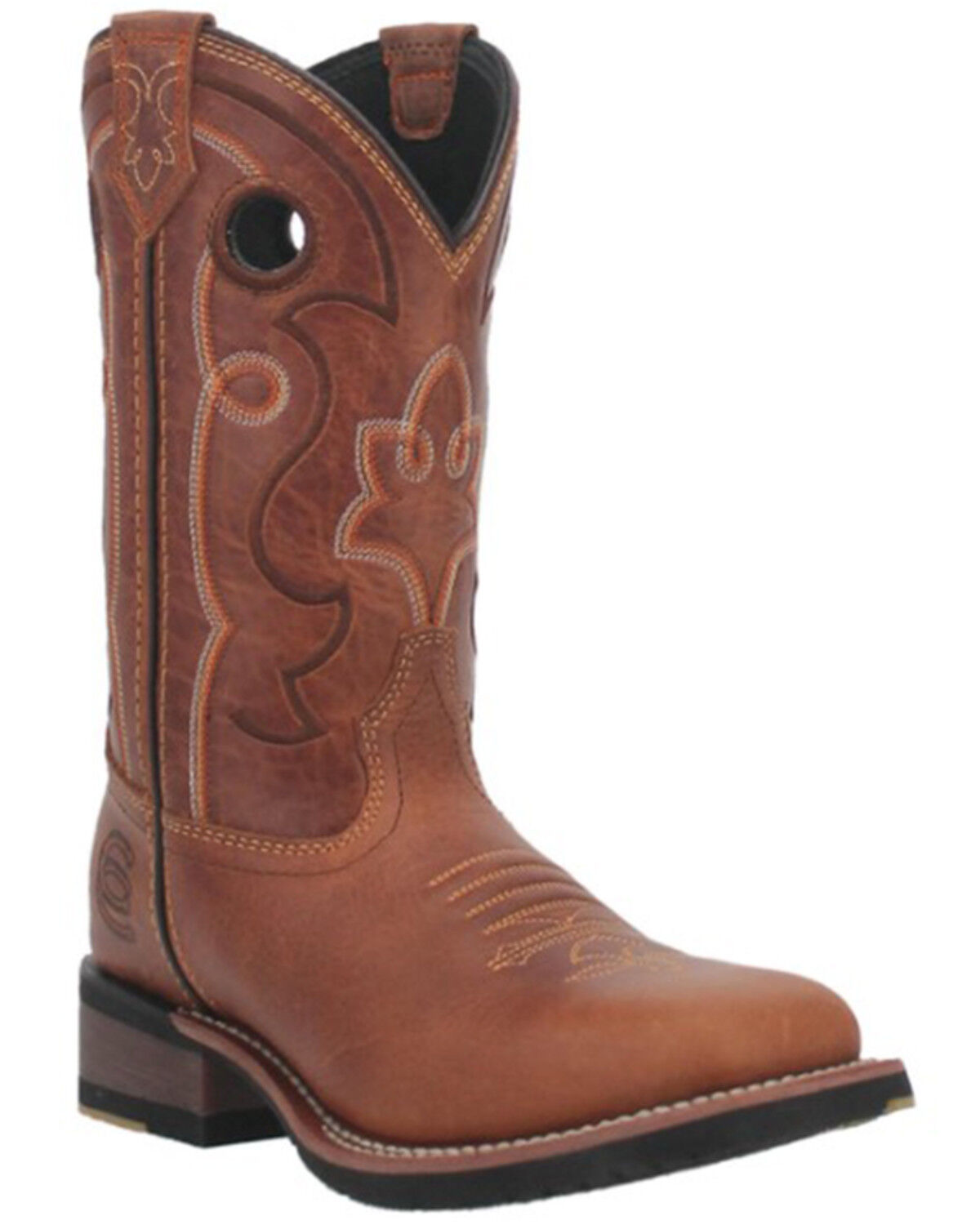 Dan Post Women's Jesse Brown Performance Western Boots - Broad Square Toe 