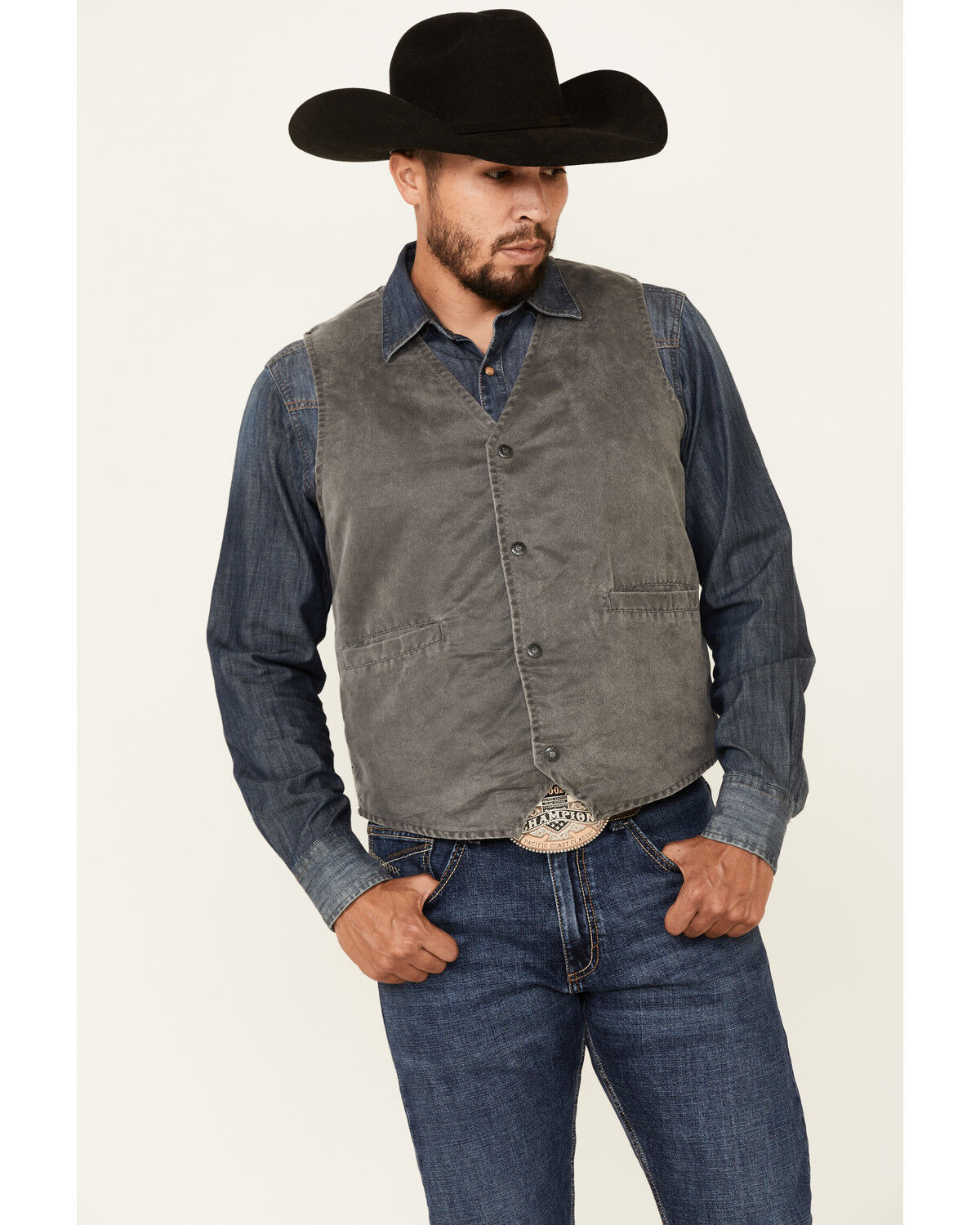 Outback Trading Co. Men's Sebastian Snap-Front Vest 