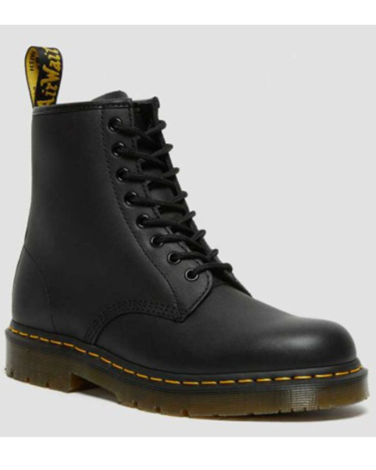 Dr. Martens 1460 Industrial Lace-Up Boots - Round Toe 