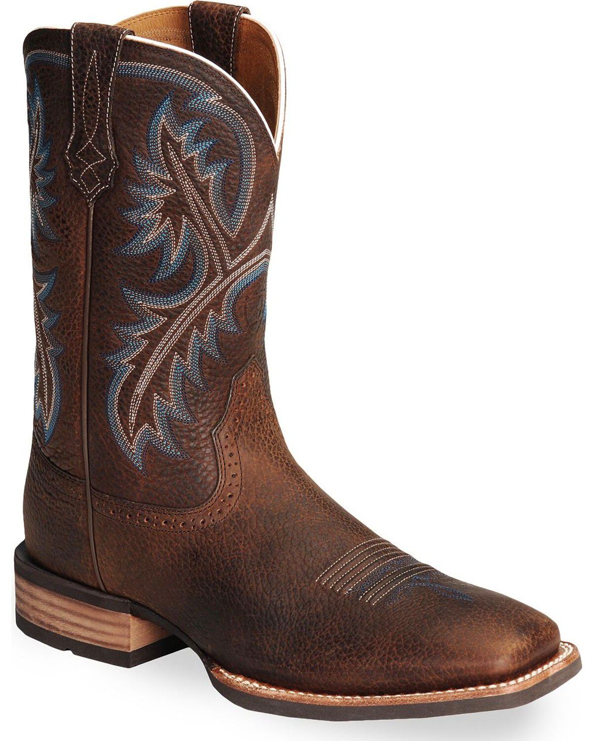 Ariat Men's Quickdraw Performance Western Boots - Broad Square Toe 