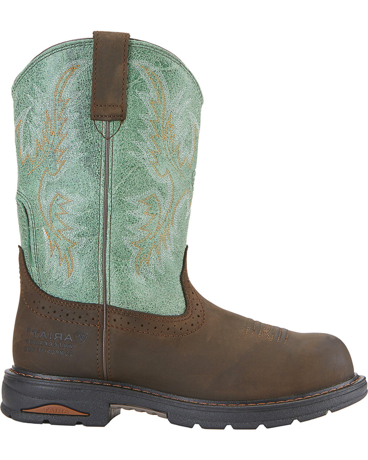 Ariat Waterproof Tracey Pull On Waterproof Work Boots - Composite Toe