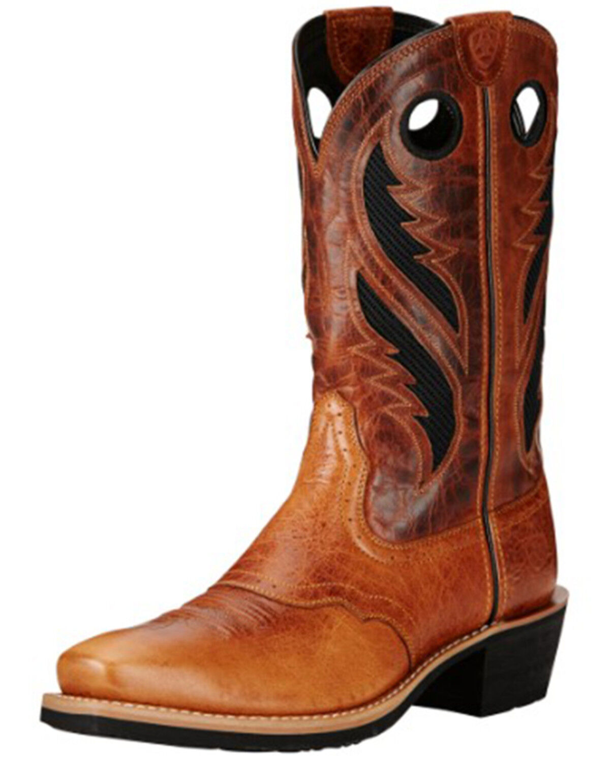 Ariat Men's VentTEK Heritage Roughstock Performance Boots - Square Toe 