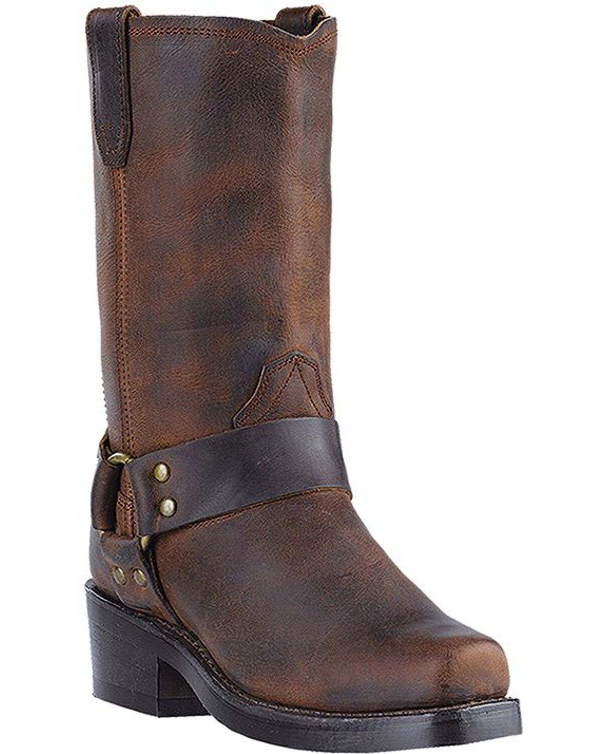 Dingo Molly Harness Boots - Snoot Toe 